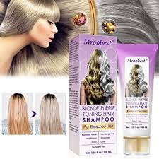 To remove the brassiness from blonde hair, you can use wella hair toner shade number t11 or t18 to get ashy hue. Amazon Com Purple Shampoo No Yellow Shampoo Purple Shampoo For Blonde Hair Brassy Silver Color Treated Hair Moisturizer Bleached Highlighted Hair Bleached Hair Toner Beauty