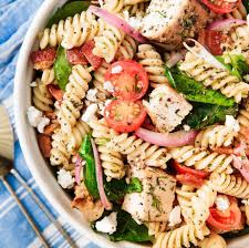 This Chicken Pasta Salad Is Loaded With Fresh Ingredients Recipe Easy Pasta Salad Recipe Italian Pasta Salad Recipe Chicken Pasta Salad Recipes