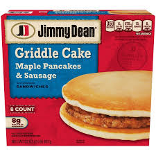 2,000 calories a day is used for general nutrition . Jimmy Dean Griddle Cake Maple Pancakes Sausage 8 Each Instacart