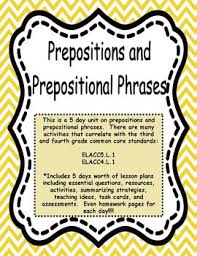 Let's look at a few more examples of prepositional phrases. Prepositions And Prepostional Phrases Worksheets Teaching Resources Tpt