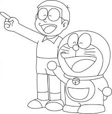 Mewarnai doraemon dengan berbagai warna dan karakter. Doraemon With Nobita Colouring Pages Freen Download Books Worth Reading Pinterest Buku Mewarnai Wallpaper Kartun Lucu Sketsa