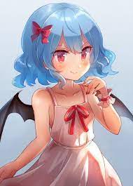 remilia scarlet 東方 壁紙 イラスト 白