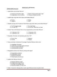 Maybe you would like to learn more about one of these? Ujian 1 Sejarah Thn 6