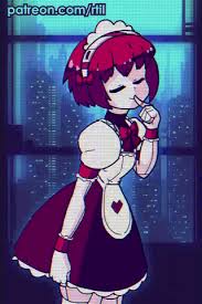 Cyberpunk Maid Dorothy Va 11 Hall A Cyberpunk Anime Cute Characters