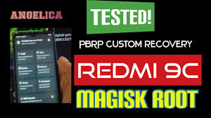 The links is available as a mirror source. Tested Redmi 9c Angelica Magisk Root Using Pbrp Custom Recovery Twrp Branch Youtube