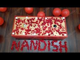 Unique and special birthday congratulations with a personalised present! How To Decorate A Room On Husband S Birthday Jol Events Youtube Birthday Surprise For Husband Romantic Room Decoration Birthday Decorations At Home