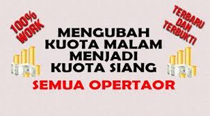 Untuk mengetahui bagaimana caranya, anda simak saja cara merubah kuota malam menjadi kuota. Cara Menggunakan Kuota Malam Di Waktu Siang Hari Semua Operator 2018 Haloponsel Com