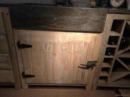 1 Ll Kitch10m3 Kitchen Barista Landelijk Dennenhouten Keukenkast Met Gootsteen In Blauwe Hardsteen 75 Kitch 10 M3 Onder Kast Gootsteen Spoelbak