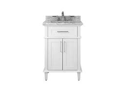 The really low end at both the depot and lowes is pretty crappy. Bathroom Vanities The Home Depot Home Depot Bathroom Vanity Small Bathroom Sink Cabinet Small Bathroom Vanities