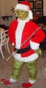 Let's go steal some christmas. Coolest Homemade Grinch Halloween Costume Idea