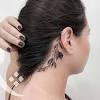 Here is a great collection of 70 stylish behind the ear tattoo designs. 1