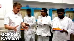 Gordon ramsay has built a sprawling entertainment empire based on dragging other people for their lack of talent in the kitchen, which might explain why it's so satisfying to see another chef dish it back to the shouty british. Gordon Ramsay Loses His Temper With An Inmate Gordon Behind Bars Cooking Shows