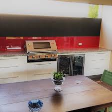A Little Splash Of Colour G C Smithandco Beefeaterbbqau Patio Living Perth Alfrescokitchen Granite Rhinof Build Outdoor Kitchen Alfresco Beefeater Bbq