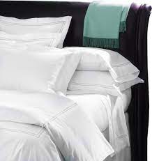 These crisp 200tc white sheets are framed in tailored double rows of colored satin stitching*. Sferra Grande Hotel White Grey King Duvet Cover Duvet Covers Duvets Covers Sets Rayvoltbike Com
