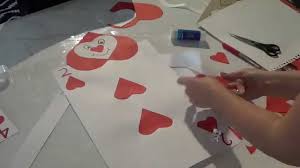 How to make 1920s flapper one hour dress costume. Alice In Wonderland Cards Youtube