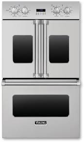 Frigidaire 4 piece kitchen appliance package with fg4h2272uf 36″ french door refrigerator fgmc3066uf 30″ double wall oven/microwave combo fggc3645qs 36″ gas cooktop and fgid2476sf 24″ built. Viking Vdof730ss 30 Inch Double Electric French Door Oven With 4 7 Cu Ft Vari Speed Dual Flow Convection Ovens 11 Cooking Modes Infrared Broiler Meat Probe Rapid Preheat And Self Clean With Steam