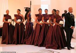 Exclusive Inside Rhoa Star Eva Marcille S 200 000 Wedding Eva Marcille Wedding Bridesmaids Wedding