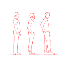 Standing Male Side Dimensions Drawings Dimensions Com How to make a selfie infograpfic. standing male side dimensions