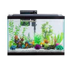 Aqua Culture 20 Gallon Aquarium Starter Kit With Led Online Only Price Walmart Com Fish Tank Lights Aquarium Decorations Fresh Water Fish Tank