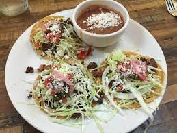 Not really traditional fish tacos since they are grilled, however they are none the less tasty. Grass Fed Steak Street Tacos Picture Of True Food Kitchen Newport Beach Tripadvisor