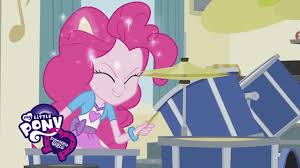 She is a main character in the equestria girls movies and appears in many of the shorts. My Little Pony Equestria Girls Rainbow Rocks Pinkie On The One Exclusive Clip Youtube