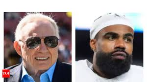 Throwback when Dallas Cowboys Owner Jerry Jones released RB Ezekiel Elliott  from his franchise