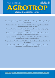 Indonesian hal berikutnya yang saya yakini adalah bahwa kita harus menciptakan teknologi bagi para petani miskin untuk menambah nilai hasil panen mereka. Agrotrop Journal On Agriculture Science