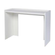 Entryway and console tables can serve many purposes around your home, in just about every room. Buy Matt White Contemporary Console Table From Fusion Living