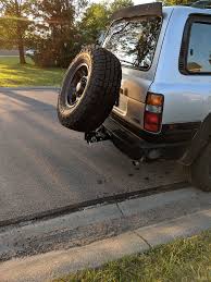 Maybe you would like to learn more about one of these? My Diy No Weld Tire Carrier With Stock Bumper Ih8mud Forum