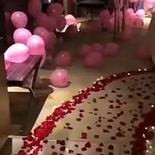 Romantic Birthday Surprise Ideas For Girlfriend Valentine S Day Surprise In 2020 Birthday Surprise For Girlfriend Romantic Surprise Romantic Birthday