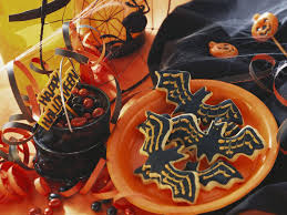 Fledermaus Kekse Zu Halloween Rezept Rezepte Lebensmittel Essen Kekse