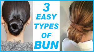 Secure it in place with bobby pins. 3 Easy Types Of Bun Simple Quick Hairstyles Mission Girl Youtube