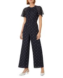 Hobbs jumpsuit hotsell polka dot