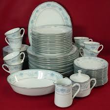 I have recently come into possession of my grandmother's set of noritake china that her husband (my i have this same set of noritake china with occupied japan on the back. Noritake China Blue Hill 2482 Pattern 65 Piece Set Service For Twelve 12 Noritake China Noritake Blue China