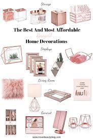 The Best Most Affordable Rosegold Home Decorations Room Decor Bedroom Rose Gold Rose Gold Room Decor Gold Room Decor