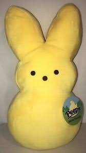 Marshmallow bunny plushies and now for something fun that i've been working on. Just Born Peeps 22 Yellow Marshmallow Plush Giant Bunny Nwt Easter 47475359219 Ebay