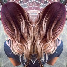 Even redheads may try some shades, reminding burgundy, but leaning towards the warmer tints with admixture of cinnamon. Burgundy Red And Blonde Hair Novocom Top