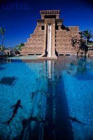 Leap Of Faith Water Slide Paradise Island Bahamas Atlantis Resort S Leap Of Faith Water Slide Starts Atop The Ma Water Slides Places To Travel Places To See