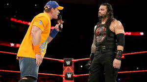We got some amazing matches like edge vs seth rollins and roman . Wwe Roman Reigns John Cena Online Shopping Mall Find The Best Prices And Places To Buy