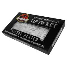 What are another words for ticket collector? Jurassic Park Opening Weekend Silver Plated Collector Ticket Shop4mu Com