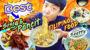 Here is the top filipino food that makes the philippines a major gastronomic destination! Best Sisig Pancit Trying Filipino Food In Seattle Youtube