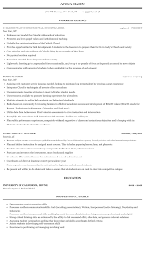 Planned course content and methodology. Music Teacher Resume Sample Mintresume
