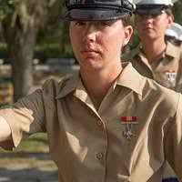 Young Marine Pfc. Grayson Filip, a Denton, Texas, native,