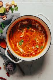Easy 1 Pot Vegan Tom Yum Soup Minimalist Baker Recipes Recipe Tom Yum Soup Vegan Tom Yum Soup Vegan Tom Yum