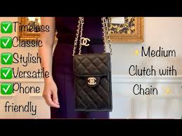 Order chanel watches and fine jewellery creations by calling your boutique. Chanel Phone Holder Clutch With Chain Unboxing Wimb Mod Shots Chanel Lv Youtube