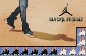 Pin on the sims 3 cc shoes. Blvck Life Simz Jordans Tm Em Comes In 11 Colors Not Compatible With Height Mod Sims 4 Sims 4 Toddler Play Sims 4