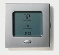 Carrier® Performance™ Series Edge™ 7/5+2/1 Day Programmable Thermostat  3H/2C* 24Vac (Relative Humidity)