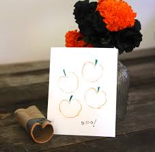 These adorable toilet paper roll crafts make the perfect rainy day activity for the kids. Diy Toilet Paper Roll Pumpkin Stamps Pretty Prudent