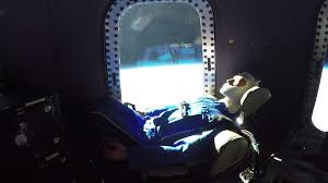 Blue origin said its employees will perform astronaut operational exercises before and after the test flight wednesday. Mannequin Skywalker Rides Blue Origin S New Crew Capsule Orlando Sentinel