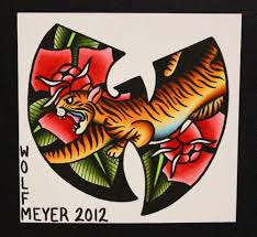 A poet's mission is to make words do more work than they normally do, to make them work on more than one level.. Wu Tang Traditional Tattoo Prints Wu Tang Tattoo Hop Tattoo